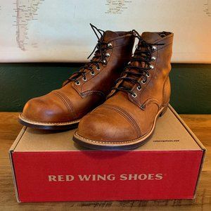Men's Red Wing Iron Rangers in Copper - 10.5EE